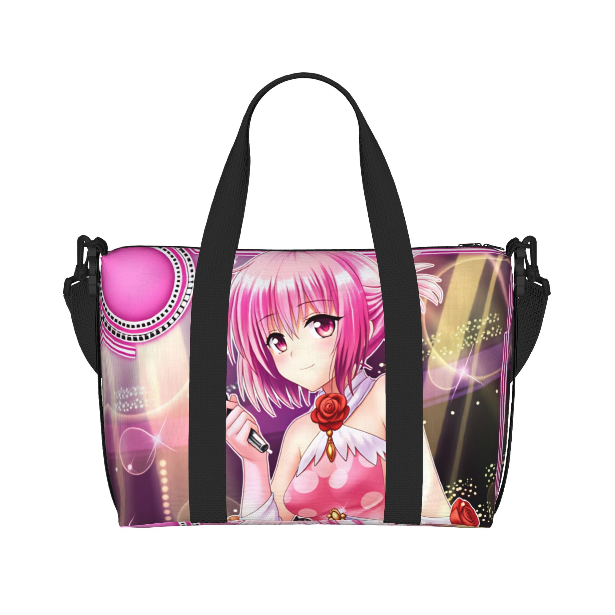 Women Bags Ru - กระเป๋าโท้ทชายหาด Momo Belia Deviluke T-To L-Love