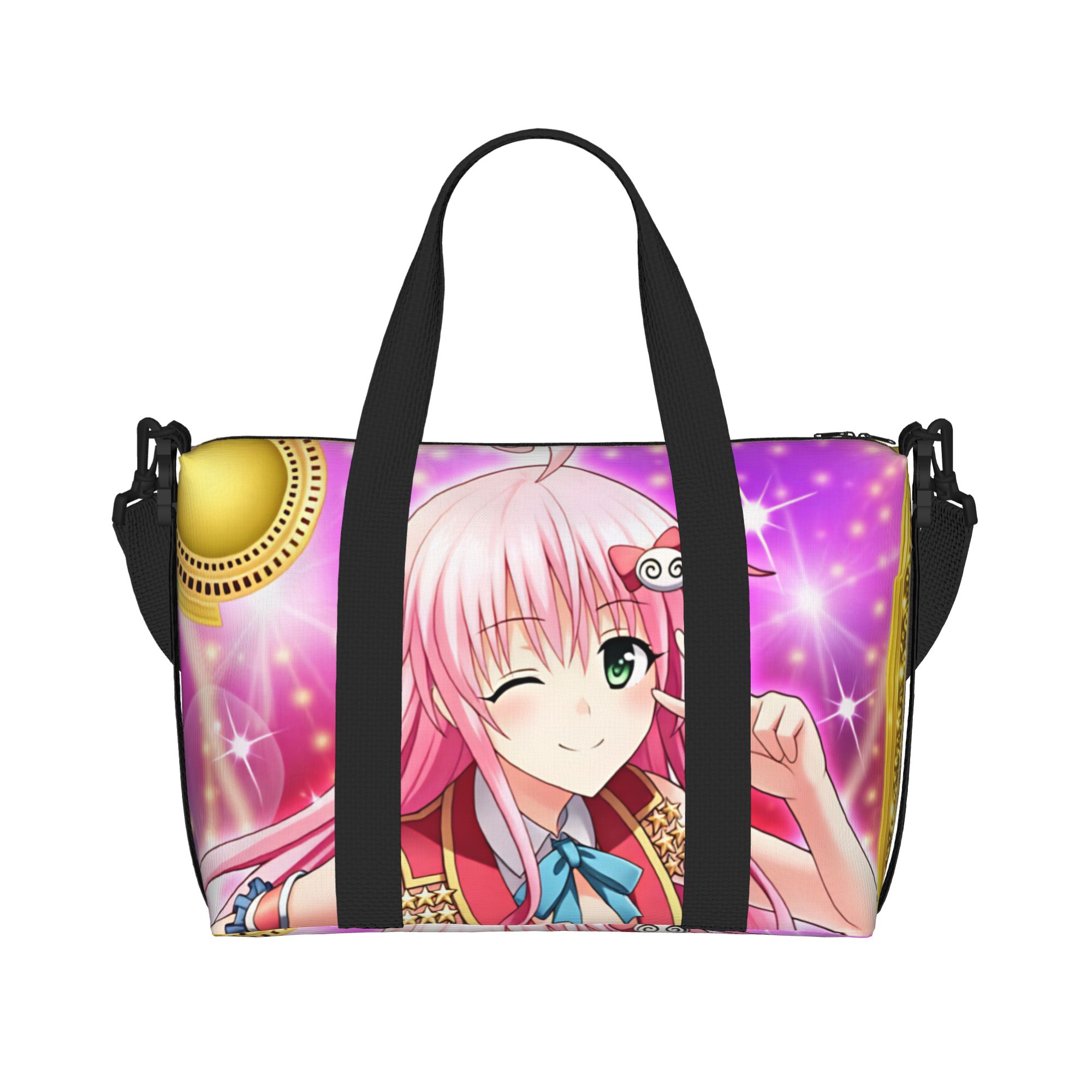 กระเป๋าโท้ทช้อปปิ้งลายอนิเมะ L - Women Bags Ru บทวิจารณ์และราคา