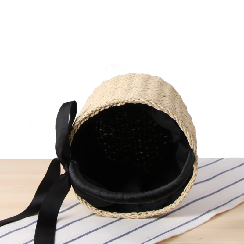 กระเป๋ามือจับด้านบนกระเป๋าฟางท - Women'S Raffia Bags บทวิจารณ์และราคา